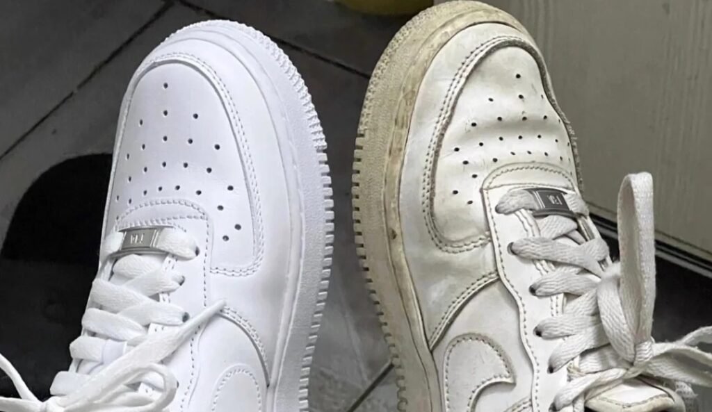 Cómo limpiar los zapatos blancos