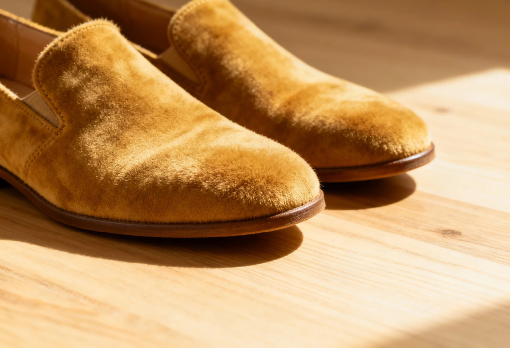 Limpiar zapatos de gamuza